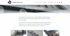 Page Réalisations du site de la Métallerie Saint-Joseph à Nantes